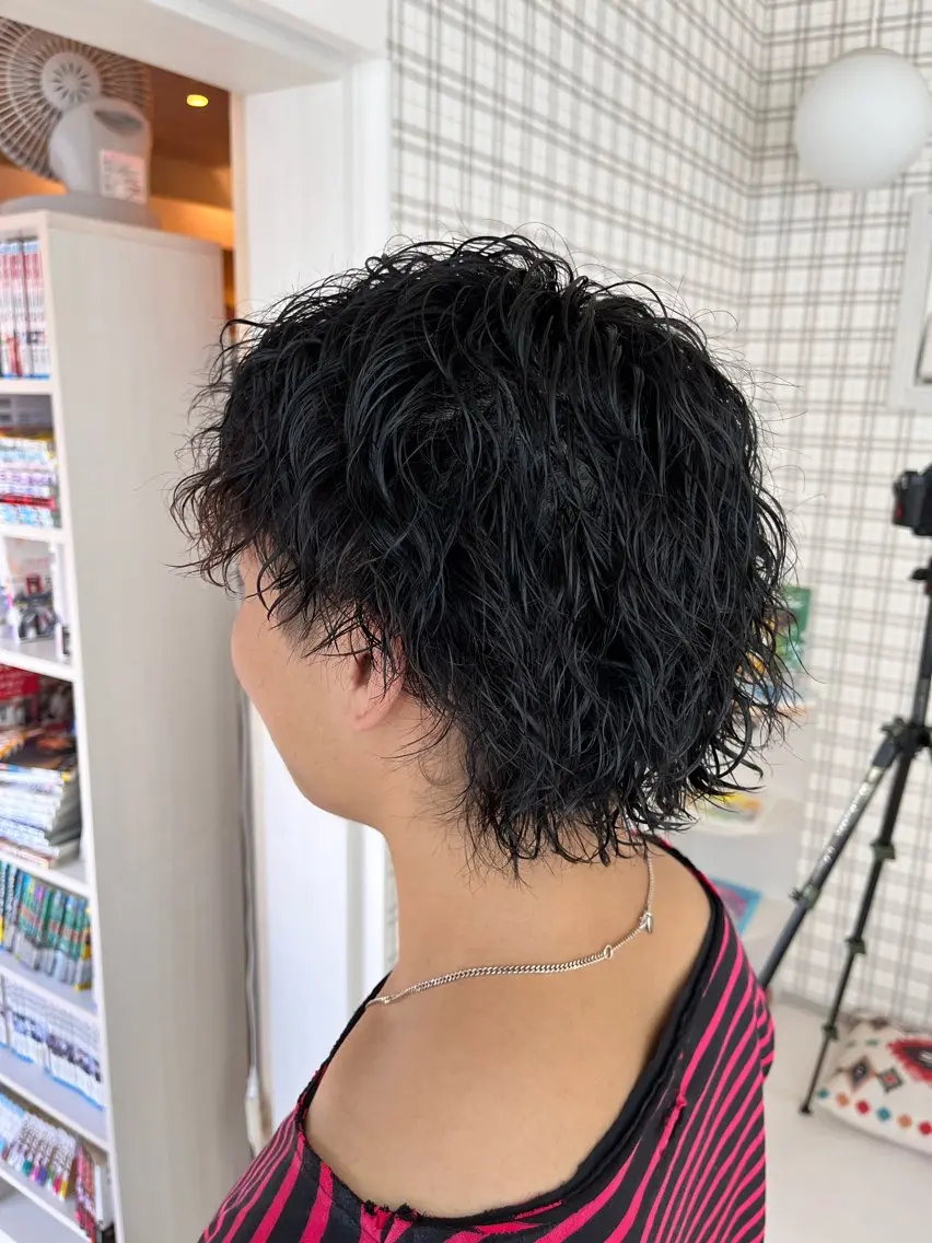 パーマ メンズ メンズパーマ メンズツイストパーマ ツイストパーマ jammin.新塘 亮介のヘアスタイル