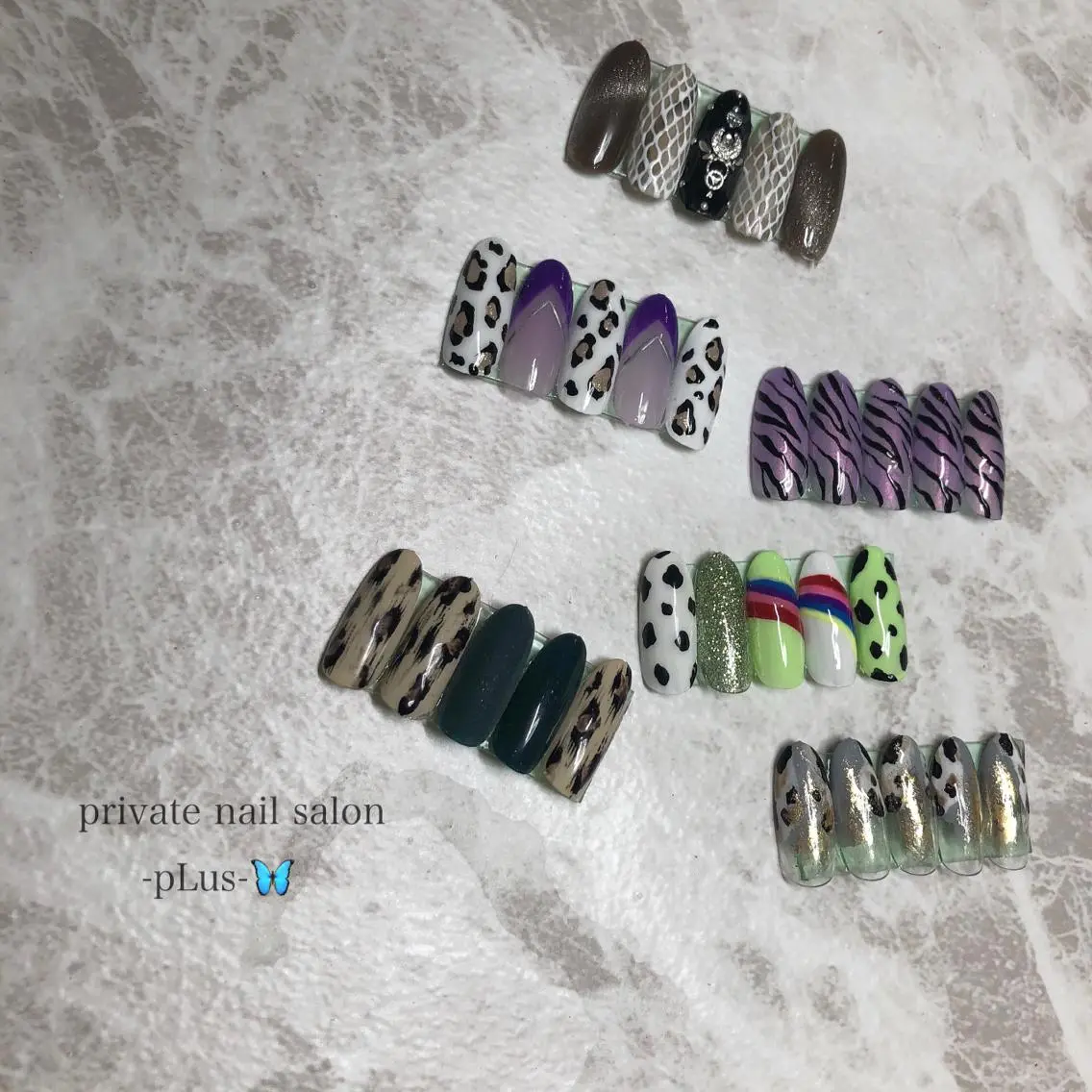 ネイル アニマル柄 nail salon 7 _seven_のネイルデザイン
