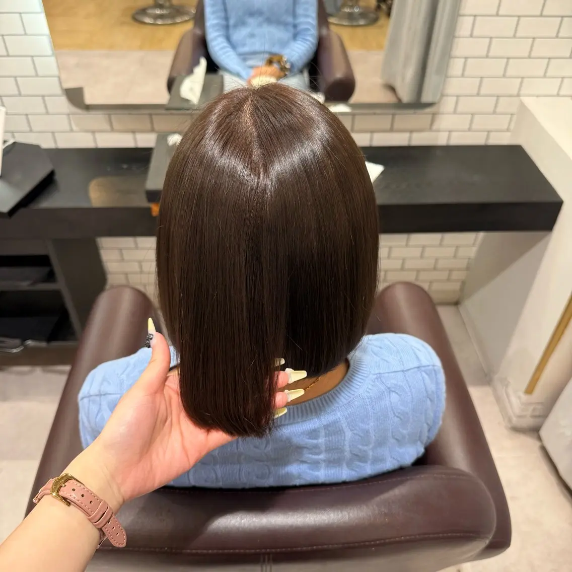 ショート ヘアアレンジ ヘアカラー 🎀ヘアアレンジ 🎀ななみのヘアスタイル