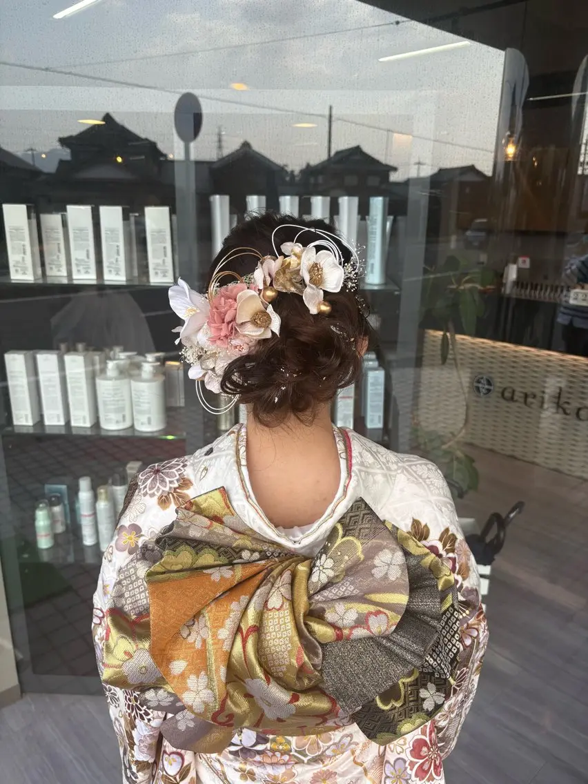 【ヘアセット🎀】結婚式のお呼ばれ・ライブ参戦に💌ྀིの写真