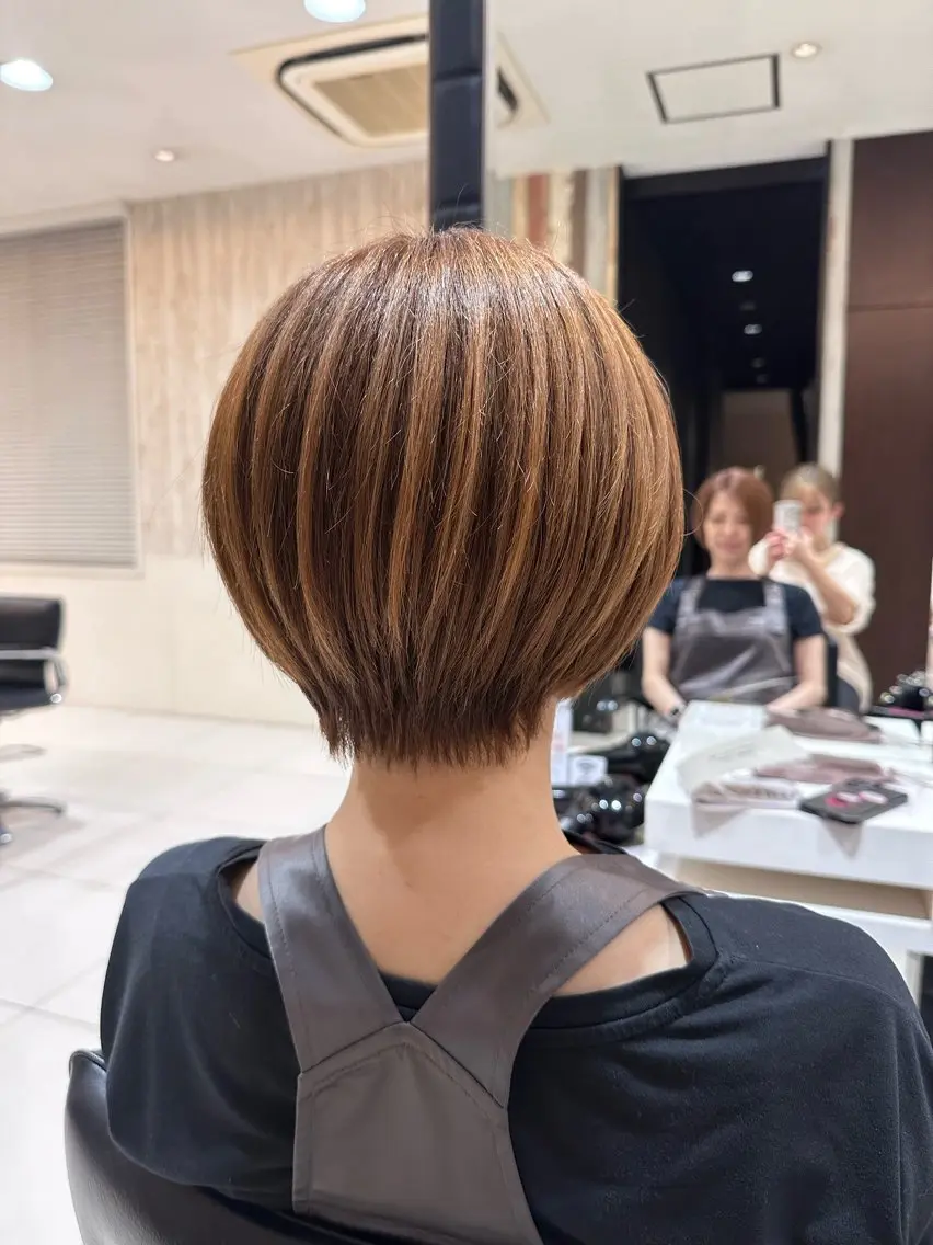 ショート 平石 花音のヘアスタイル