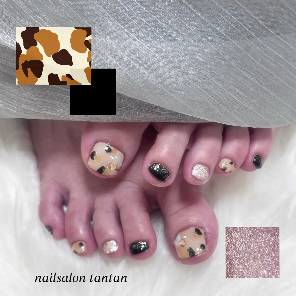 ネイル フットネイル nailsalon tantanのネイルデザイン