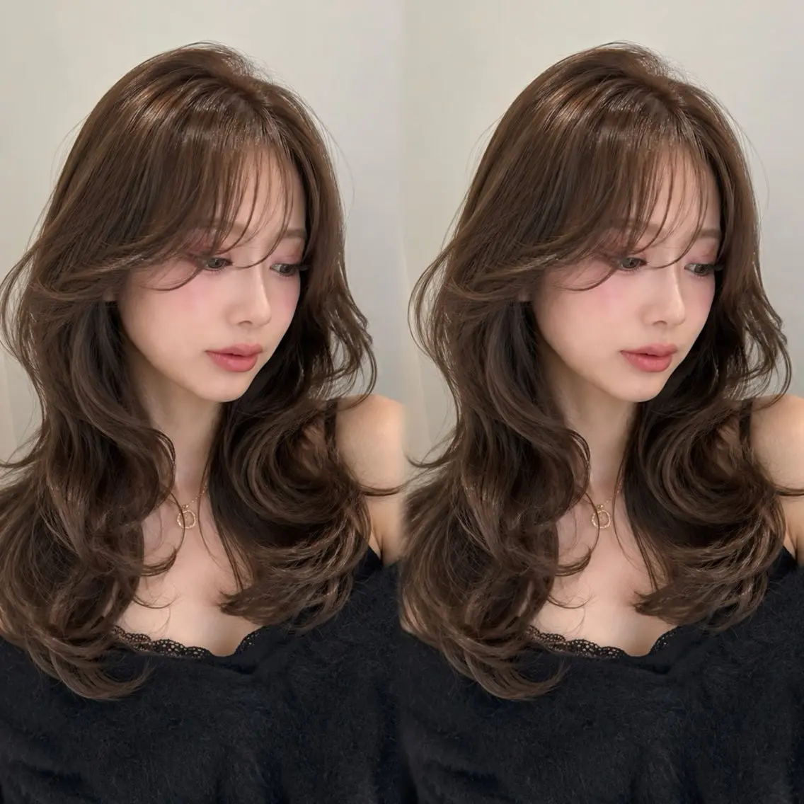 ロング カット ヘアカラー トリートメント 💎レイヤー.ツヤ髪 /AYAKI💎のヘアスタイル