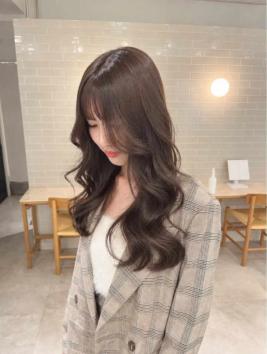 【韓国コテ巻き風✨】デジタルパーマ+カット+TRの写真