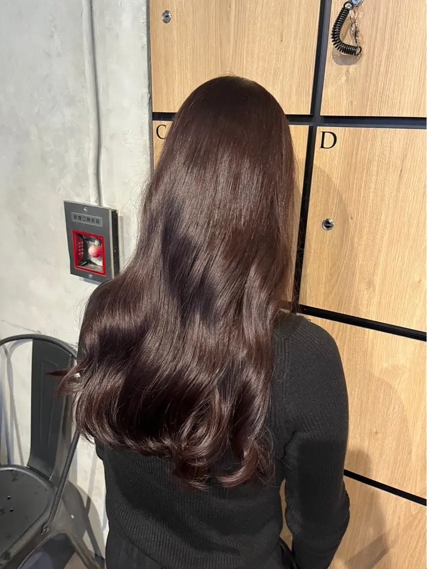 ロング トリートメント ヘアカラー トリートメント 髪質改善サロン 梅田/ヨナミネのヘアスタイル