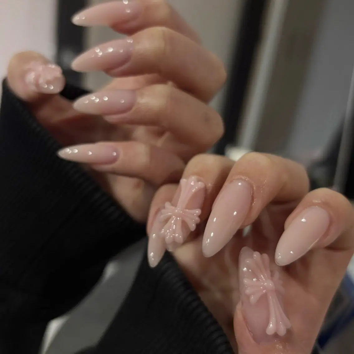 ネイル ハンドネイル Dark honey スカルプ専門原宿店のネイルデザイン