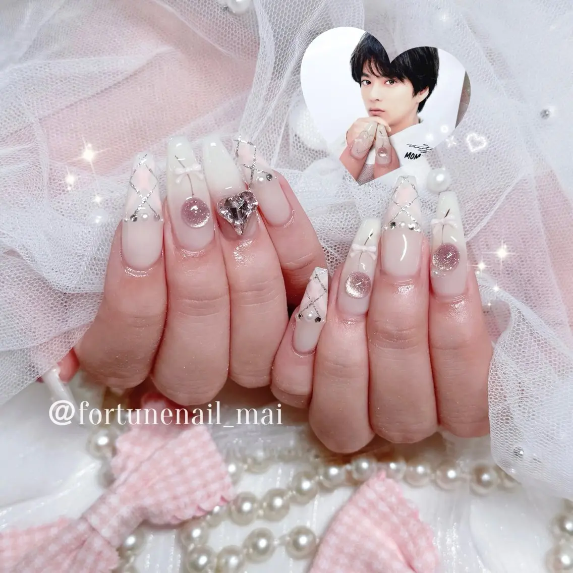 ネイル ハンドネイル 🎀Mai 🎀✩.のネイルデザイン