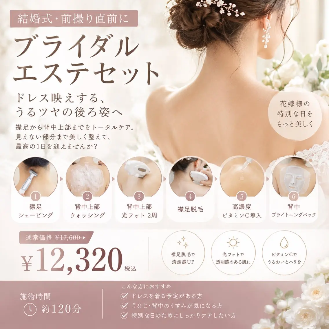 エステ Meup ニキビケア 毛穴・背中ニキビ専門のエステ・リラクイメージ