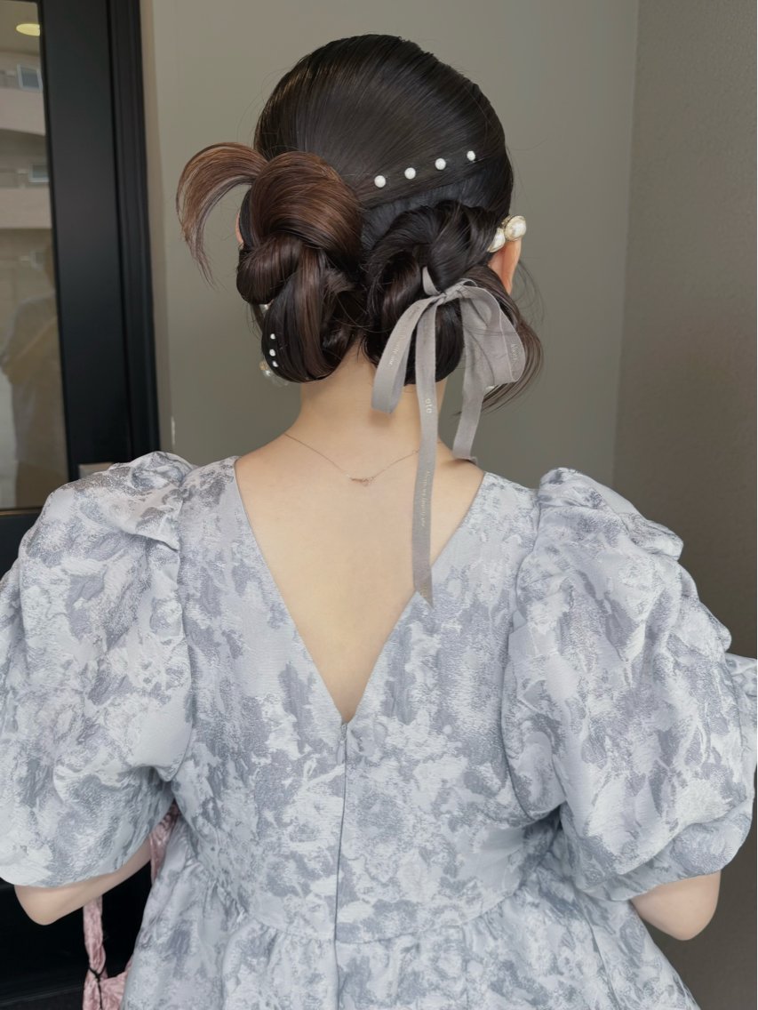 ヘアアレンジ 野林 夏帆のヘアスタイル
