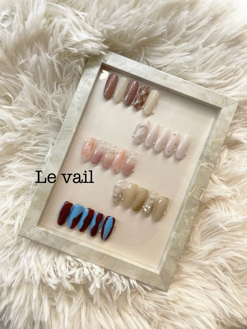 【季節の定額5種アート】7980→4980円🌈オフ有+550円💐パラジェル有🎀フィルイン🉑ベテラン担当💅の写真