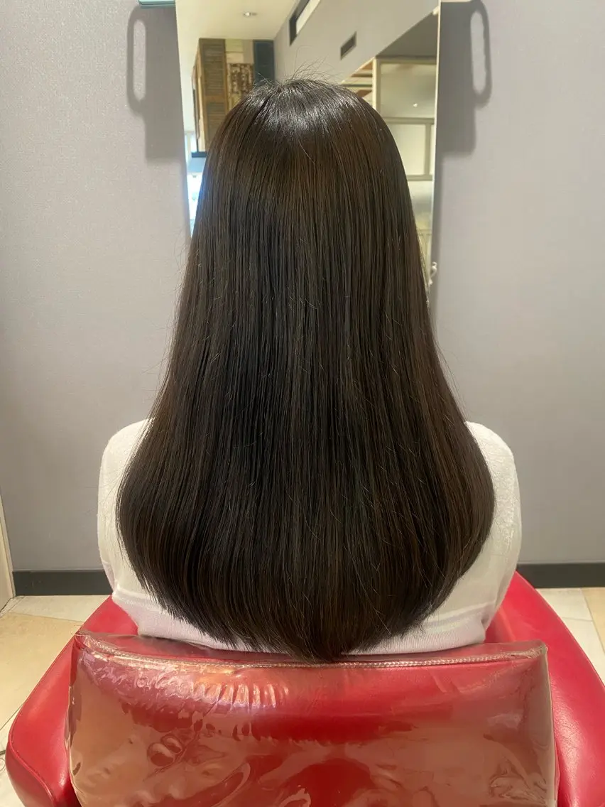 ロング 牧 ゆりか𓋈のヘアスタイル