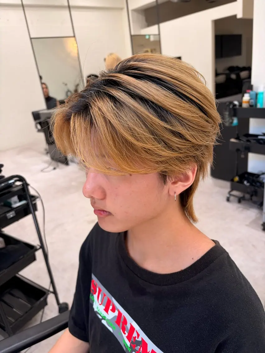 本日のみメンズ限定ウルフモデル3センチ以上切らせてもらえる方のみの写真