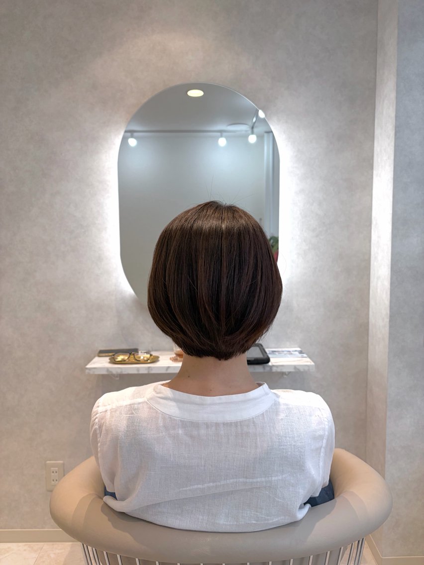ショート カラー ショートボブ ボブ ショートヘア カット ヘアカラー トリートメント 髪質改善/白髪染め ヘッドスパ/片岡良太のヘアスタイル