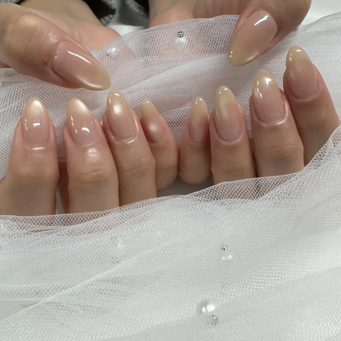 ネイル ジェルネイル シンプルネイル 東 千夏のネイルデザイン