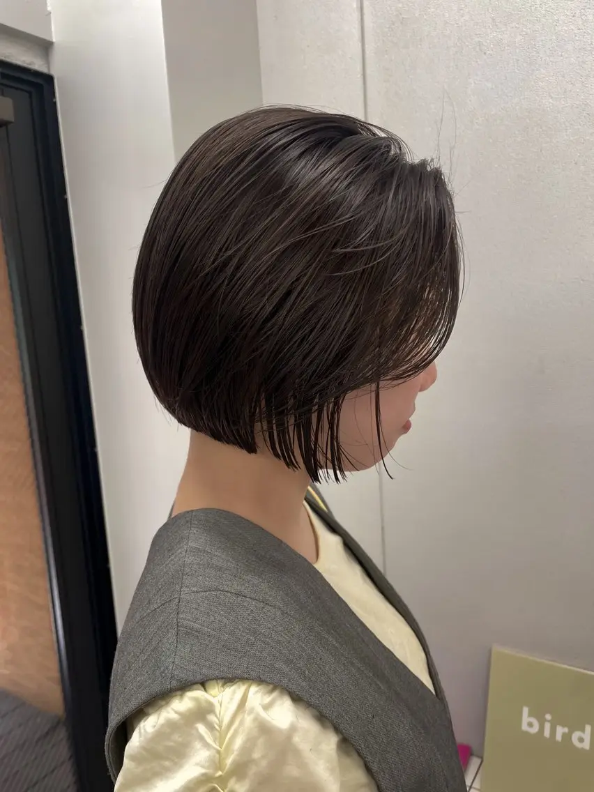 ショート カラー カット ヘアカラー 関 京磨のヘアスタイル