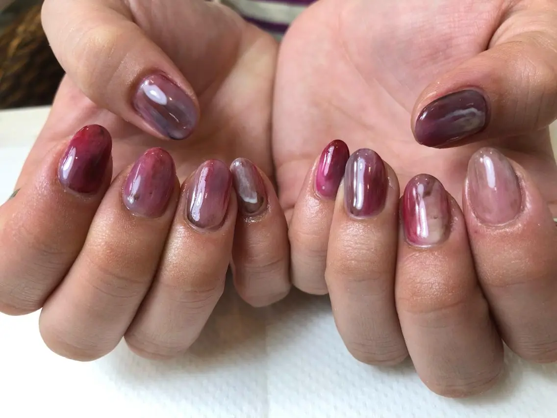 ネイル ハンドネイル umber 三茶1分のネイルデザイン