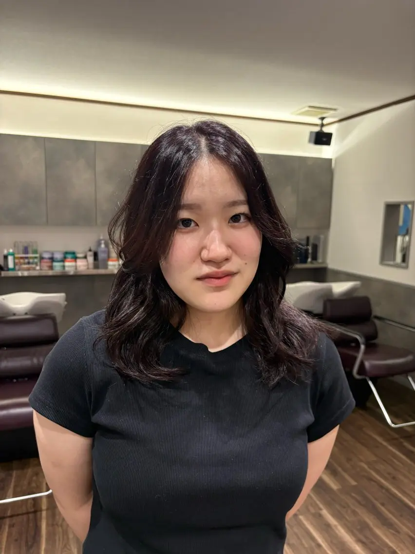 カラー ヘアカラー ソラ/ 透明感カラー🫧のヘアスタイル