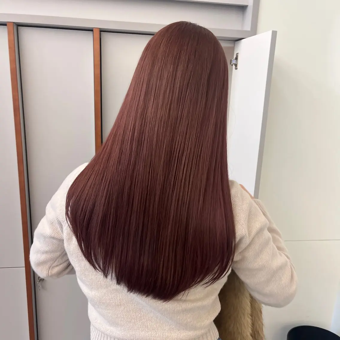 ロング カラー ベージュカラー ブリーチ 透明感カラー ダブルカラー トリートメント ヘアカラー トリートメント 髪質改善カラー/ボブ 🌻Mutsumiのヘアスタイル