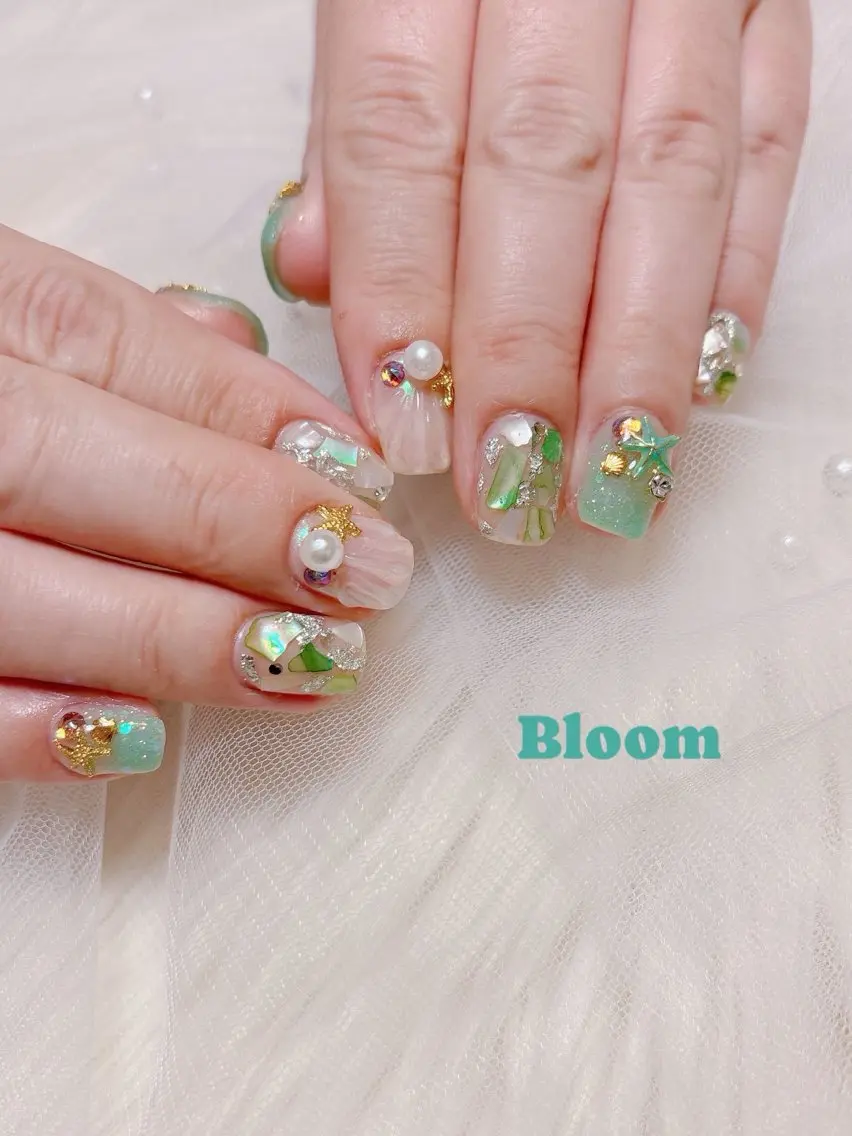 ネイル 持ち込み Bloom Nail Salonのネイルデザイン