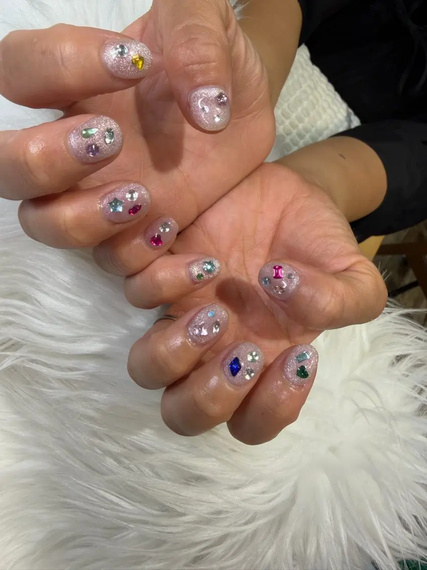 ネイル キラキラネイル ハンドネイル 🌺 HIRAOKAのネイルデザイン