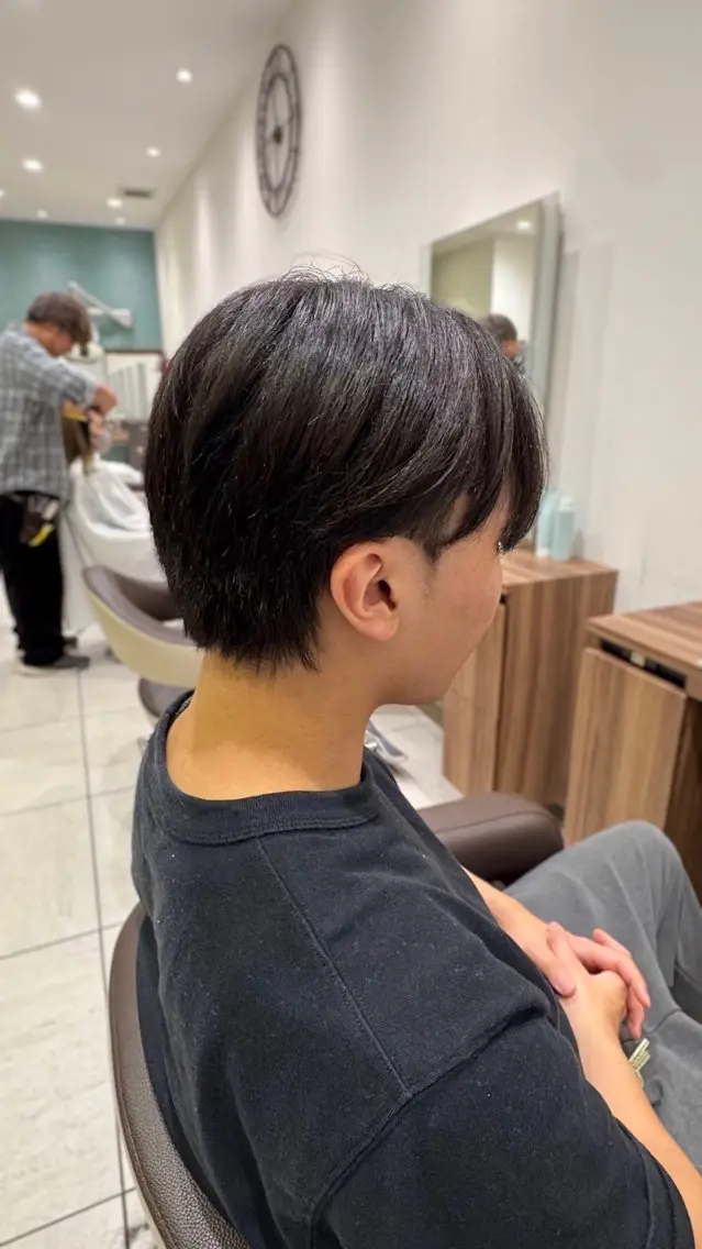 メンズ マッシュ メンズショート カット 薮押 いづみのヘアスタイル