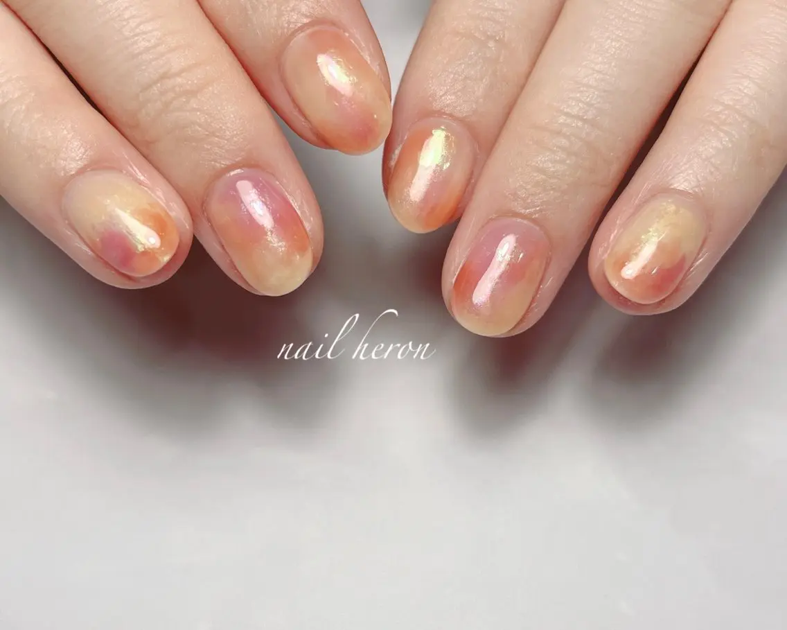 ネイル ハンドネイル saki_ nail heronのネイルデザイン