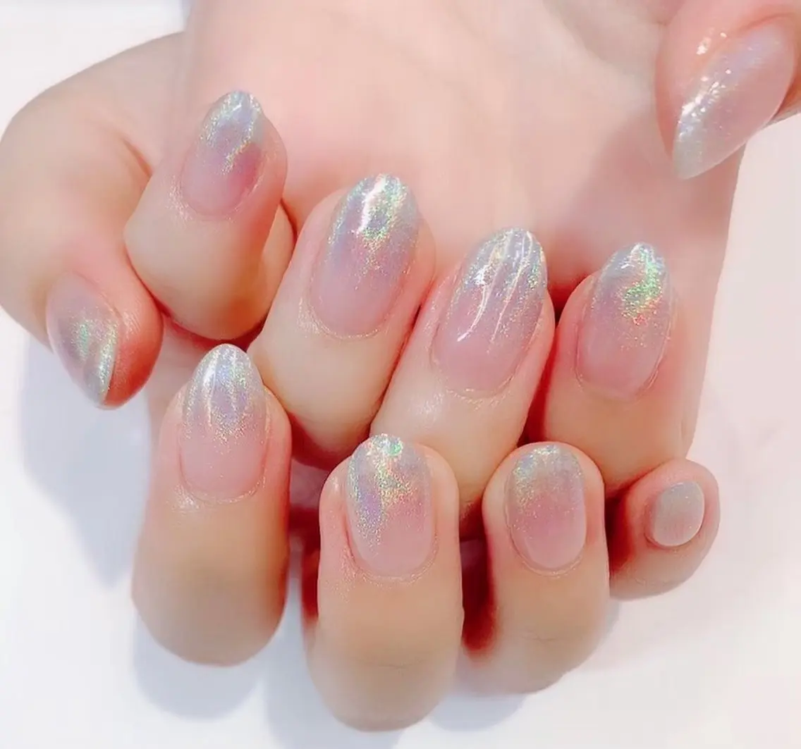 ネイル ハンドネイル 🦋YU810 ナチュラル専門店🦋のネイルデザイン