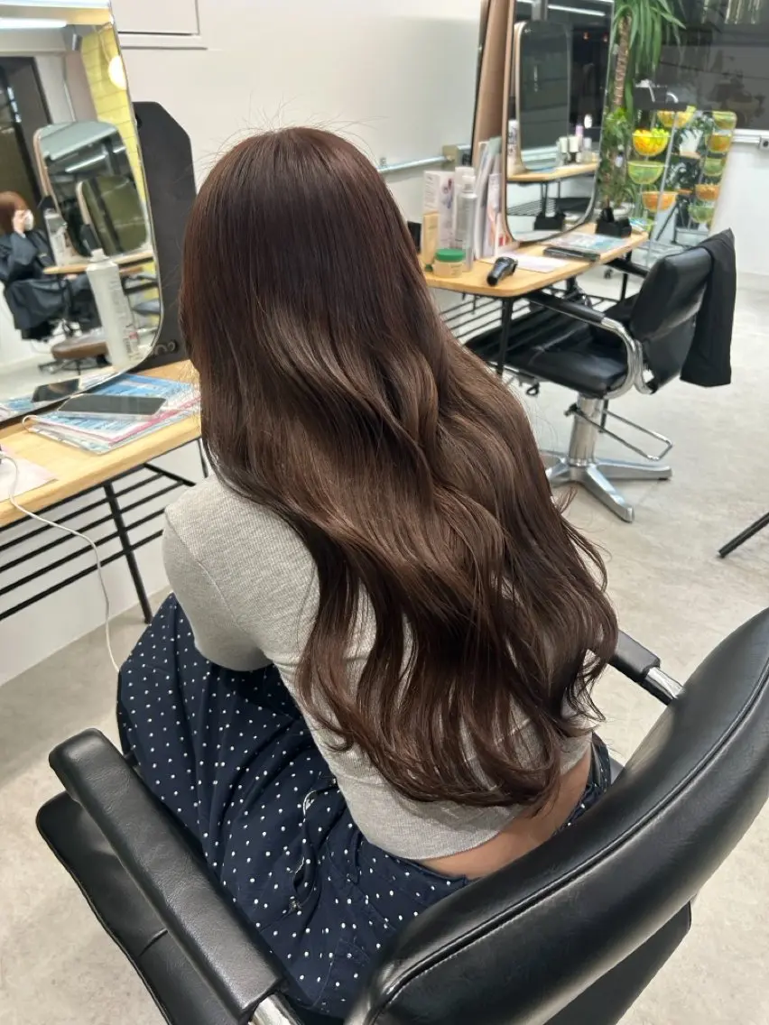 セミロング 松嶋 翼のヘアスタイル