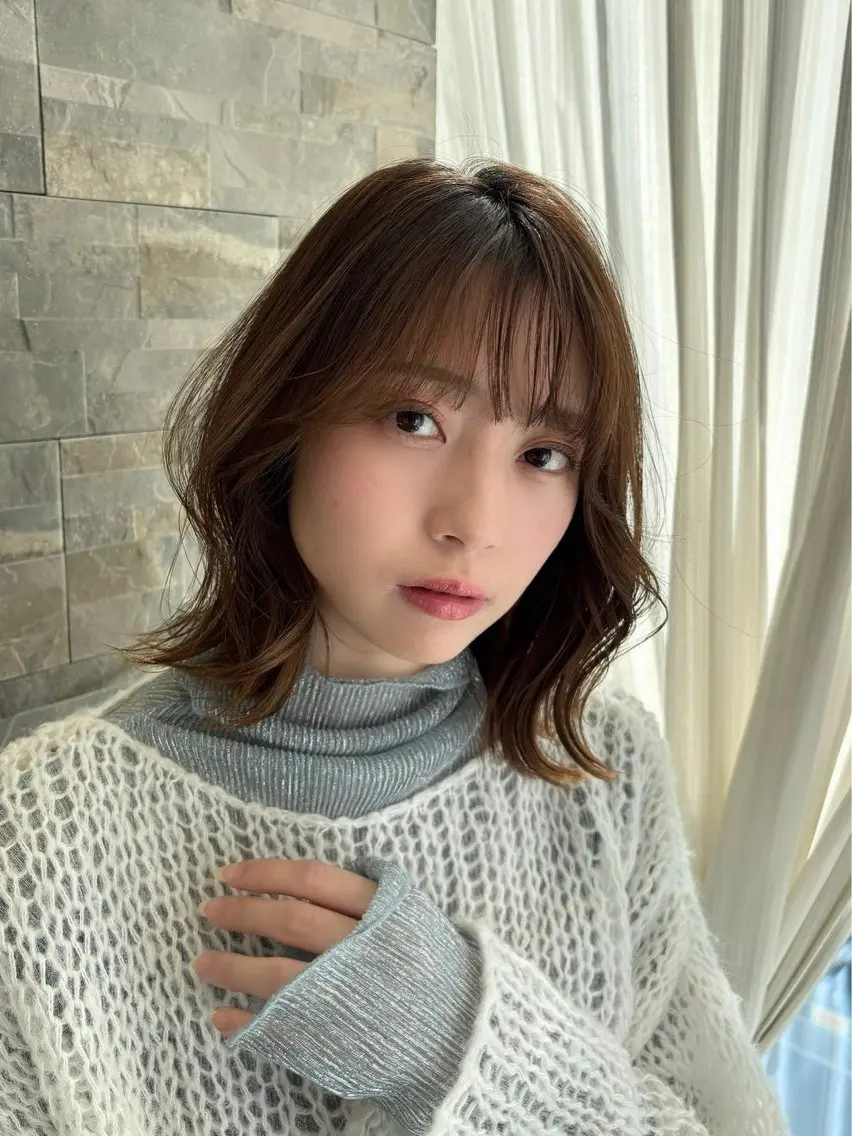 ミディアム カラー LaBless梅田 🎀坂本リオのヘアスタイル