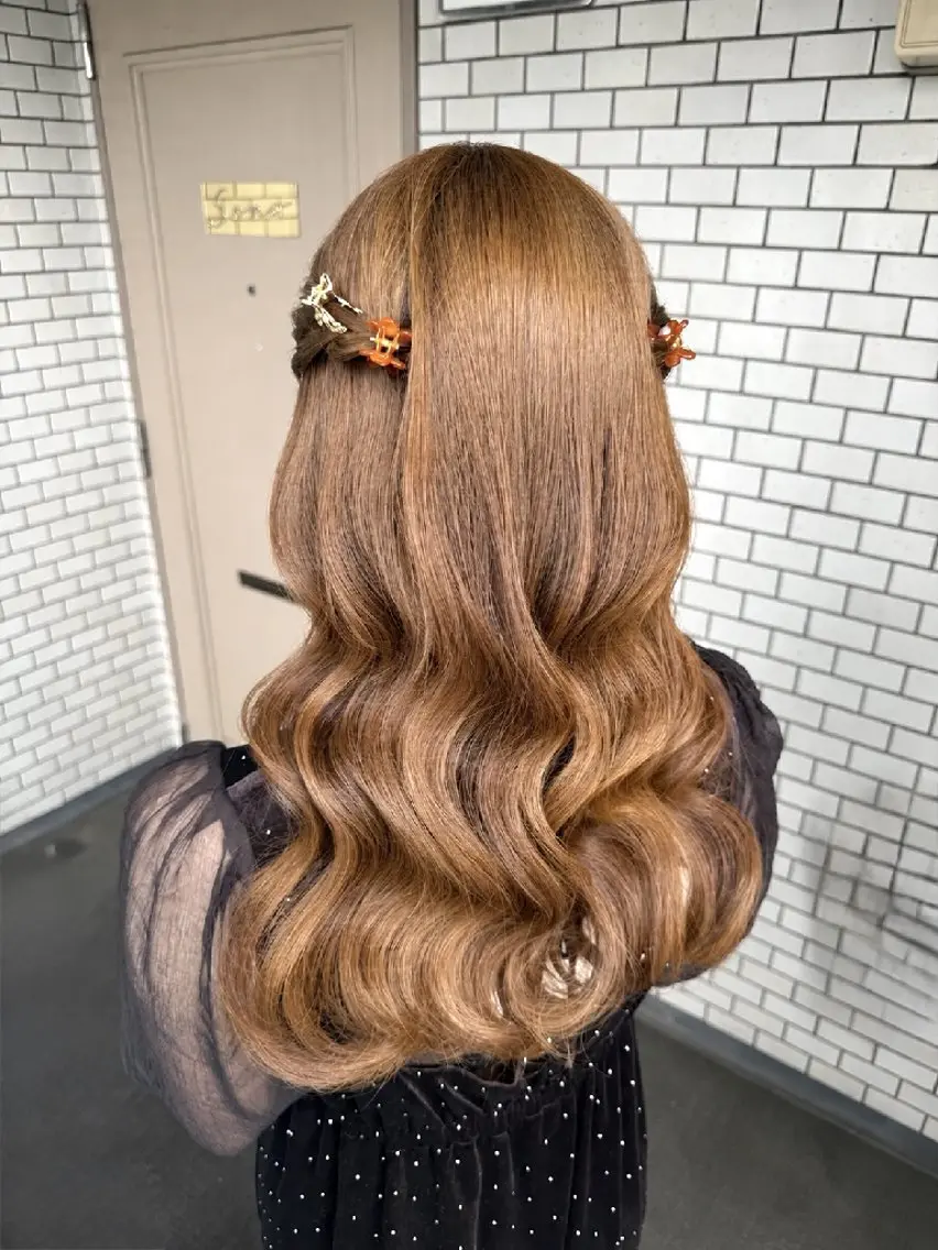 ヘアアレンジ ヘアセット 🪄表参道ヘアメイク /艶感ヘアメ/れいなのヘアスタイル