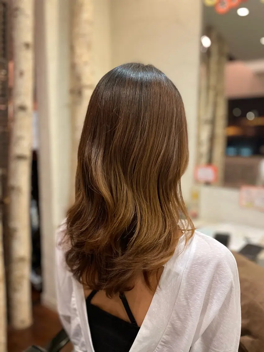 ロング レイヤーカット 山本 将也のヘアスタイル