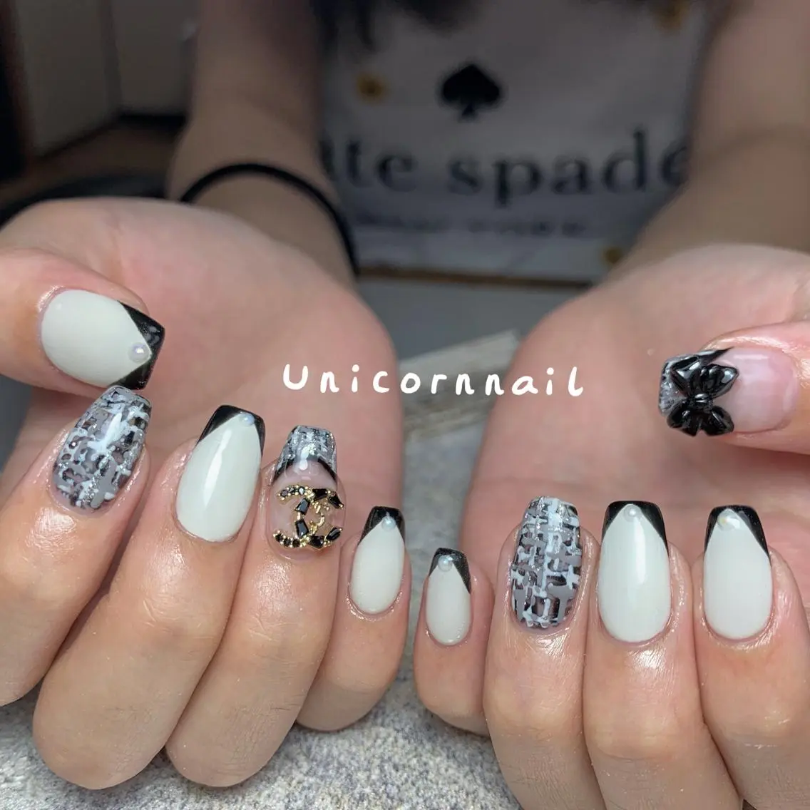 ネイル ツイードネイル Unicorn Nail 矢場町店のネイルデザイン