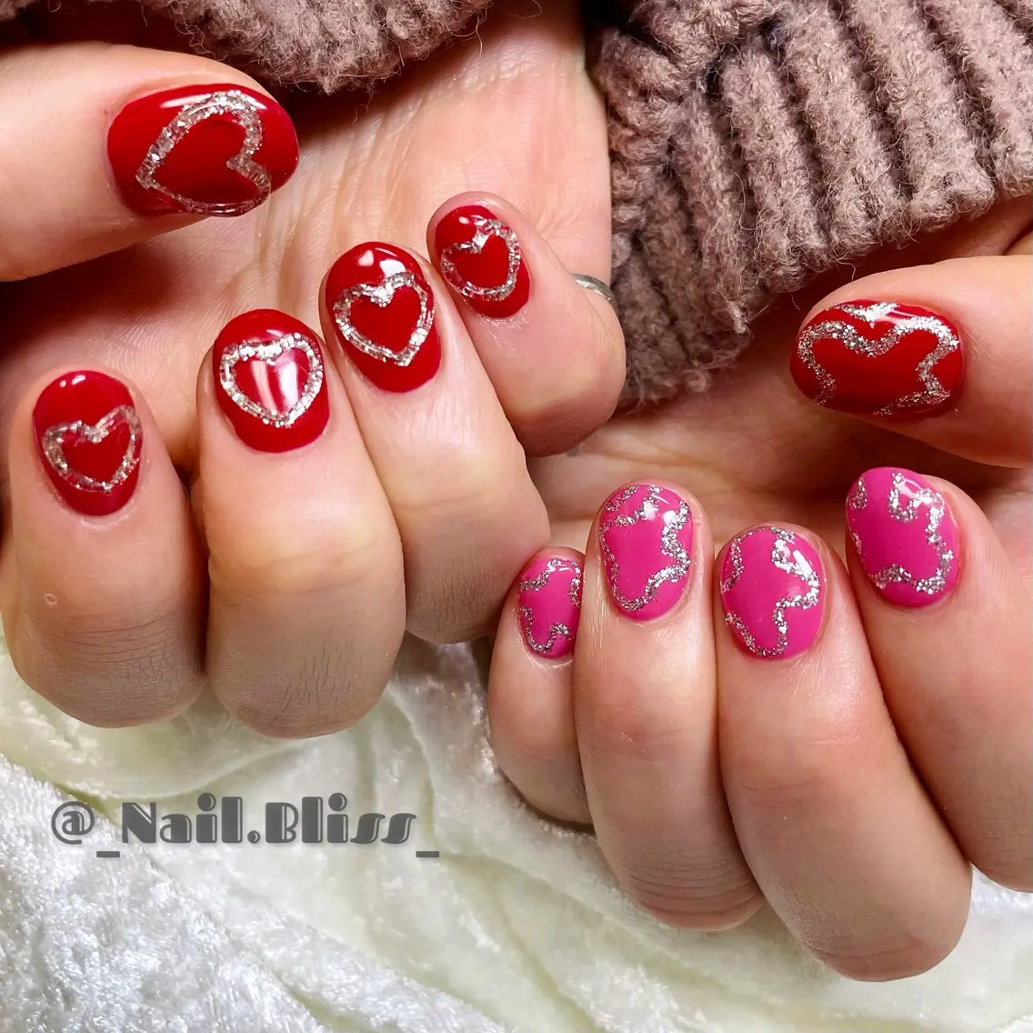 ネイル 持ち込み ハンドネイル NAIL BLISSのネイルデザイン