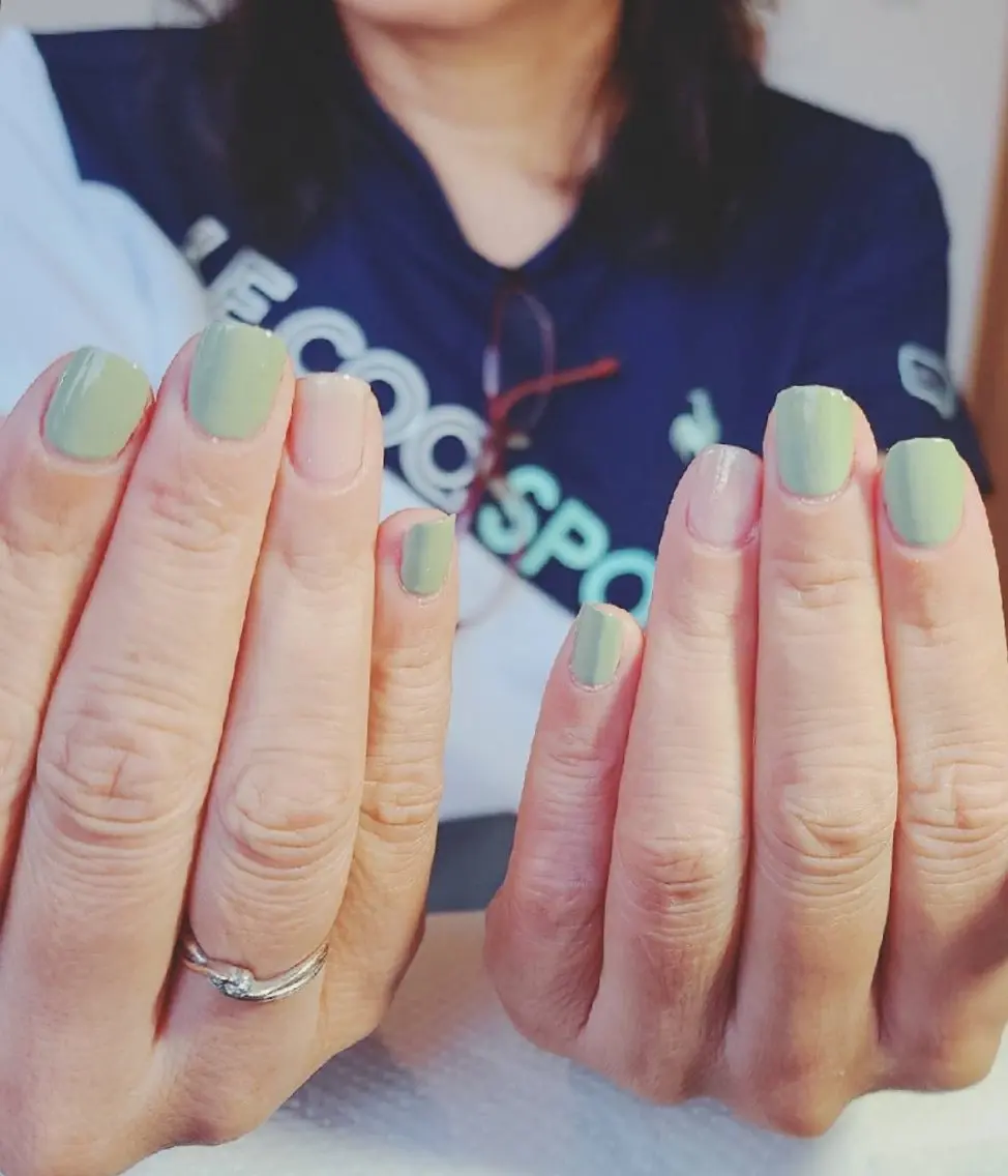 ネイル ワンカラーネイル Mix Nailsのネイルデザイン