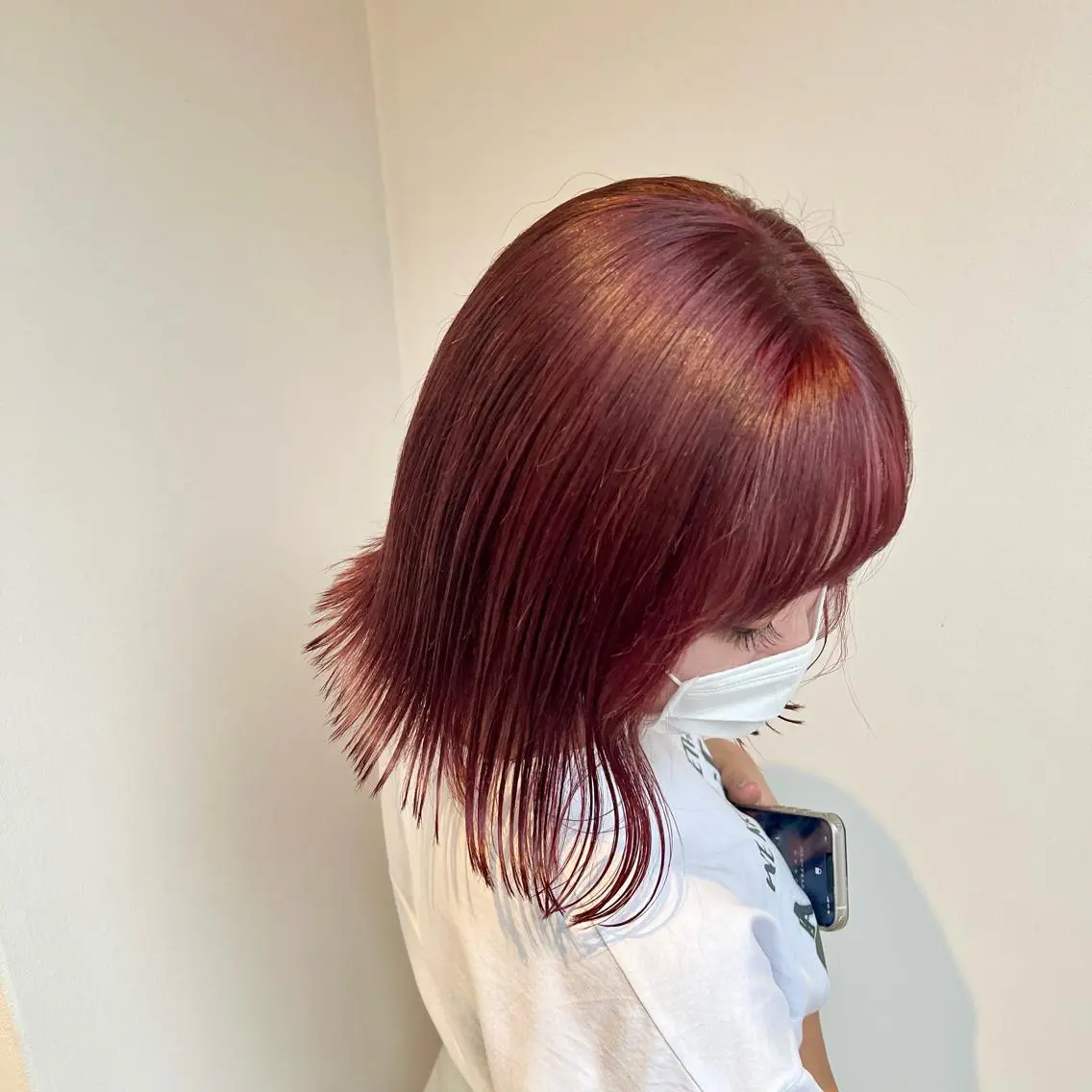 ショート カラー ヘアアレンジ 髪質改善/韓国ヘア 顔まわり特化yutoのヘアスタイル