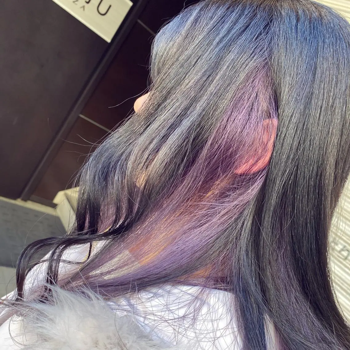 ロング カラー 銀座メンズ専門🖤 叶奈々のヘアスタイル
