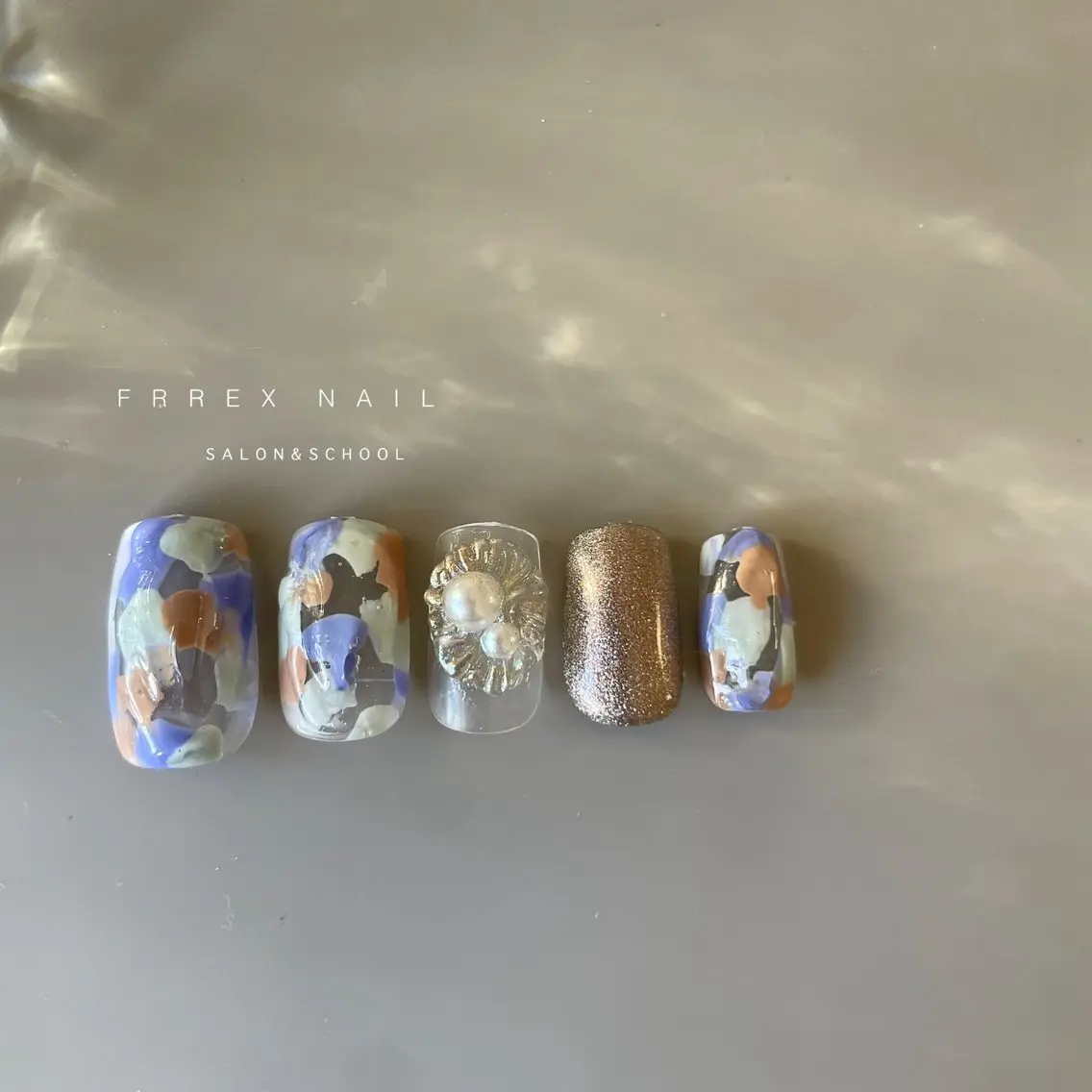 ネイル ハンドネイル ハンドケア freex nail /ニュアンス/個性派のネイルデザイン