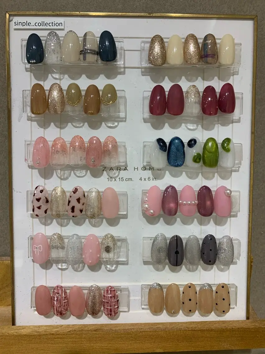 ネイル シンプルネイル &robe yurieのネイルデザイン