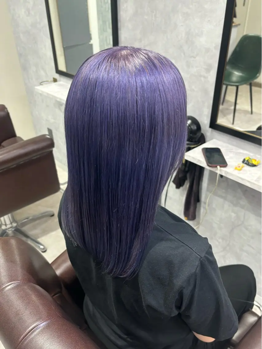 ミディアム 池袋/カラー特化🎨 ロング料金なし🩵のヘアスタイル