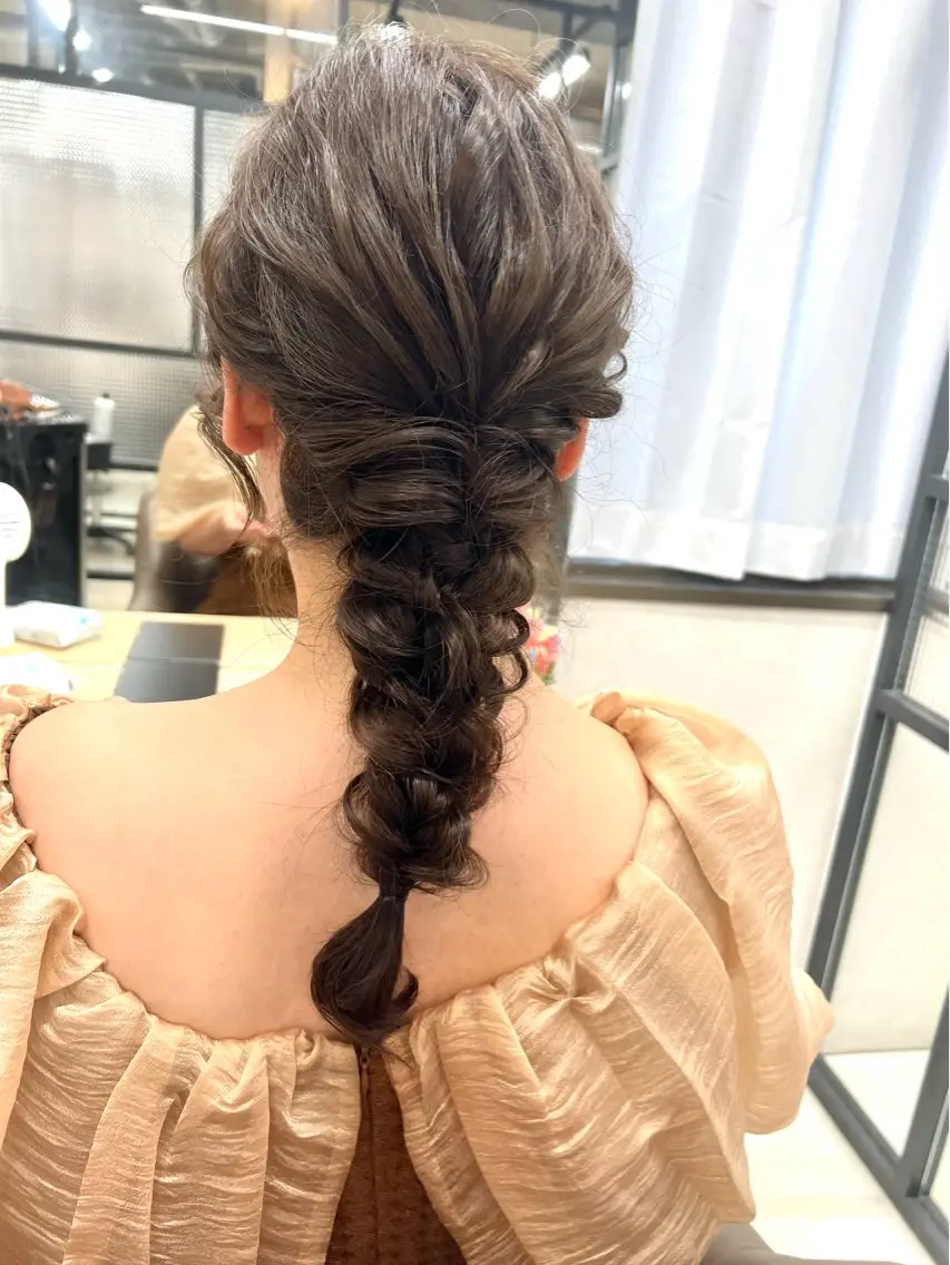 ヘアアレンジ🌈の写真