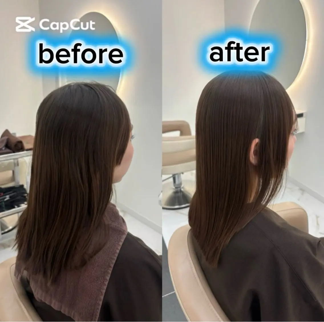 ミディアム 縮毛矯正 縮毛矯正 しんさか れいとのヘアスタイル