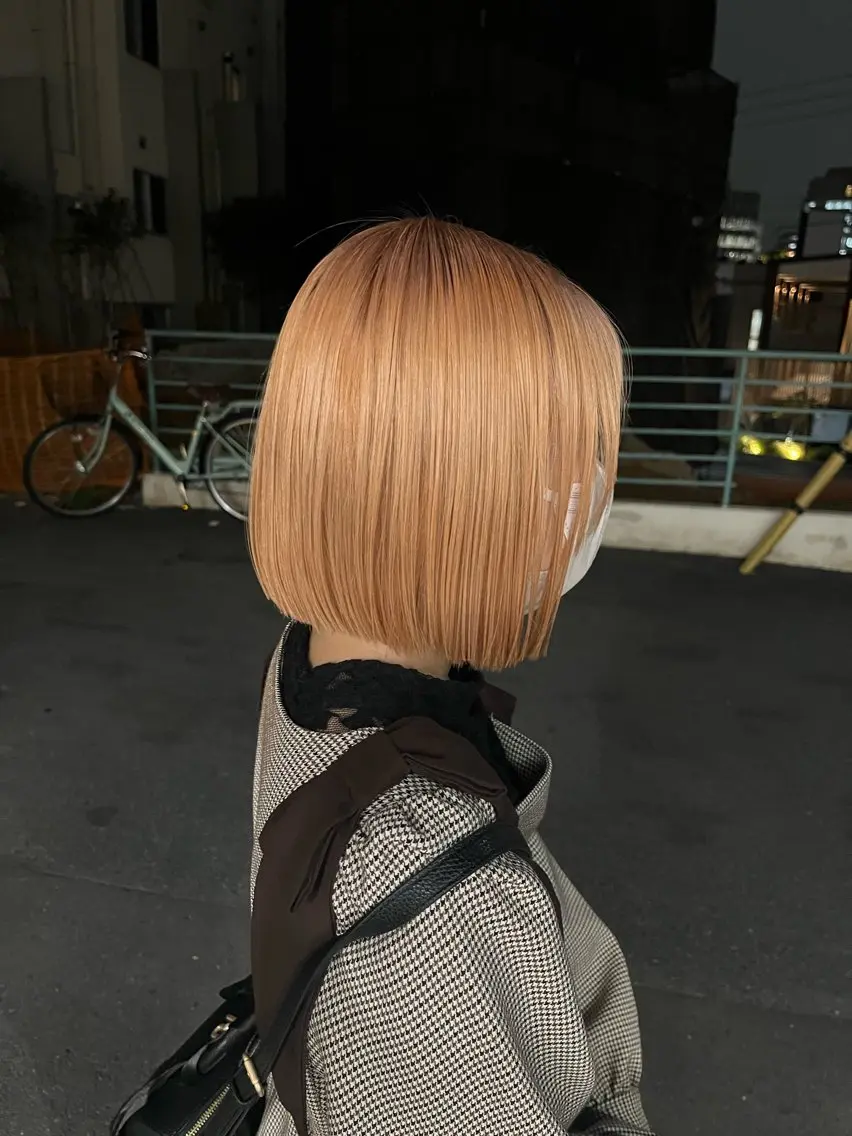 ミディアム カラー ヘアアレンジ ヘアカラー 原宿・デザインカラー YUI🤍ྀིのヘアスタイル