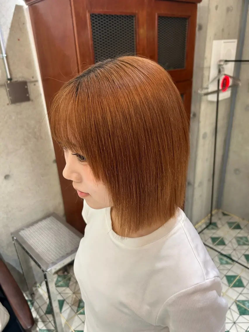 ショート 縮毛矯正 iris🌙 miyuのヘアスタイル