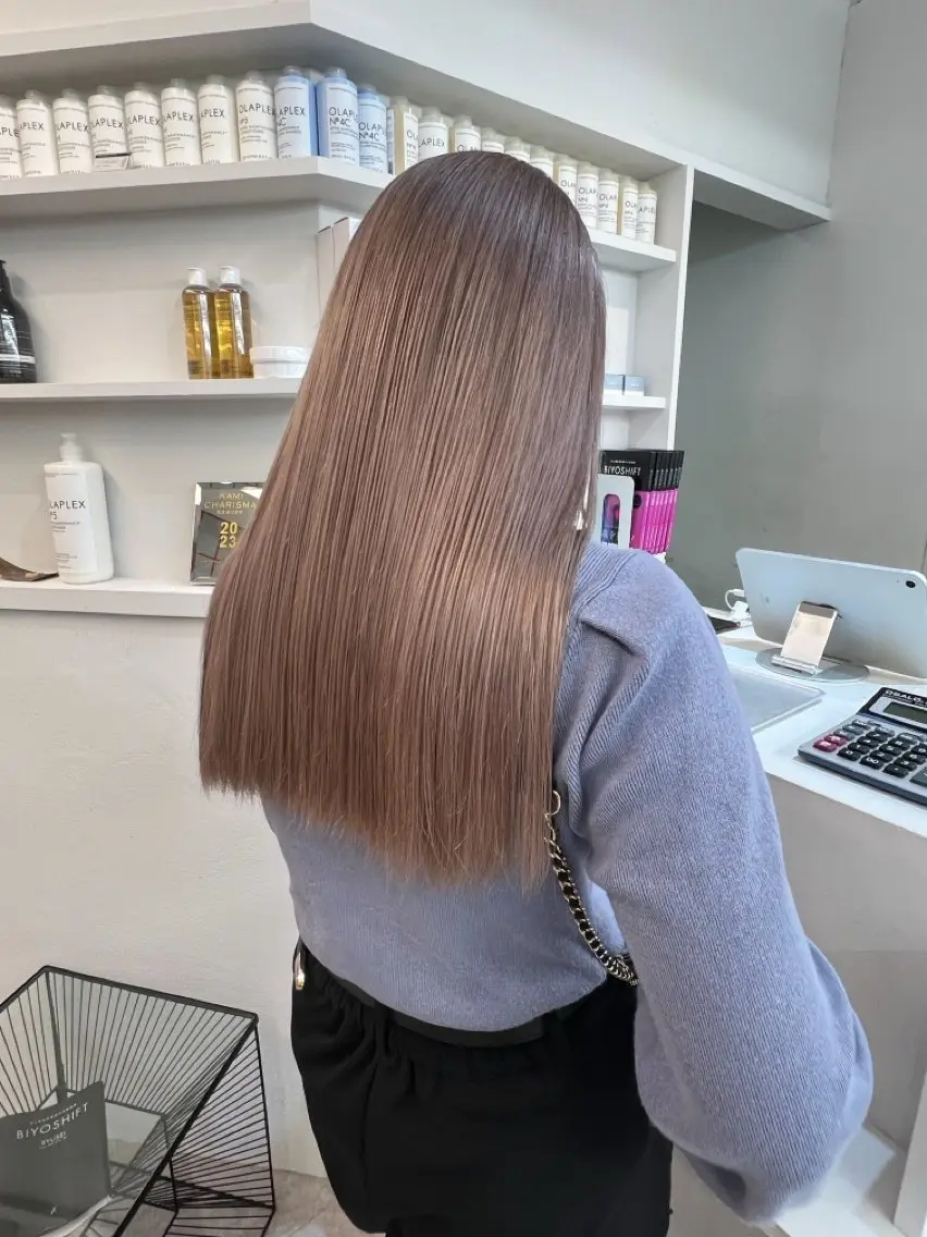 ロング カラー 💍モテる艶髪 透明感カラー💖のヘアスタイル