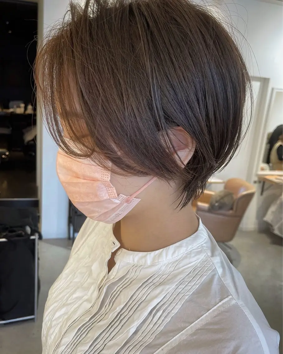 ショート 佐藤 太一のヘアスタイル