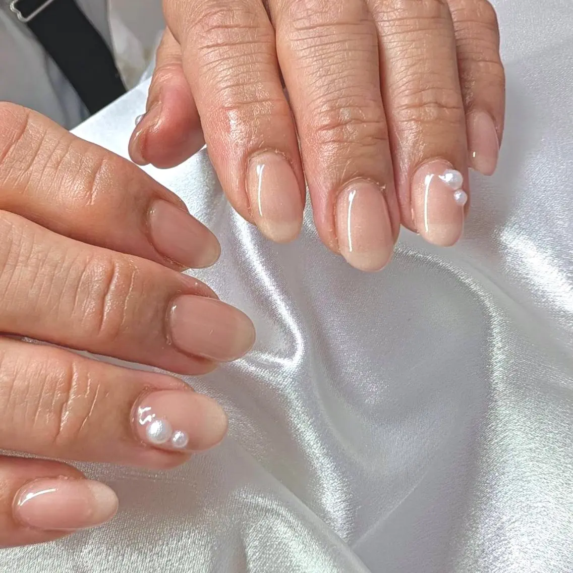 ネイル グラデーション マグネットネイル ハンドネイル nailslon A-Fleurのネイルデザイン