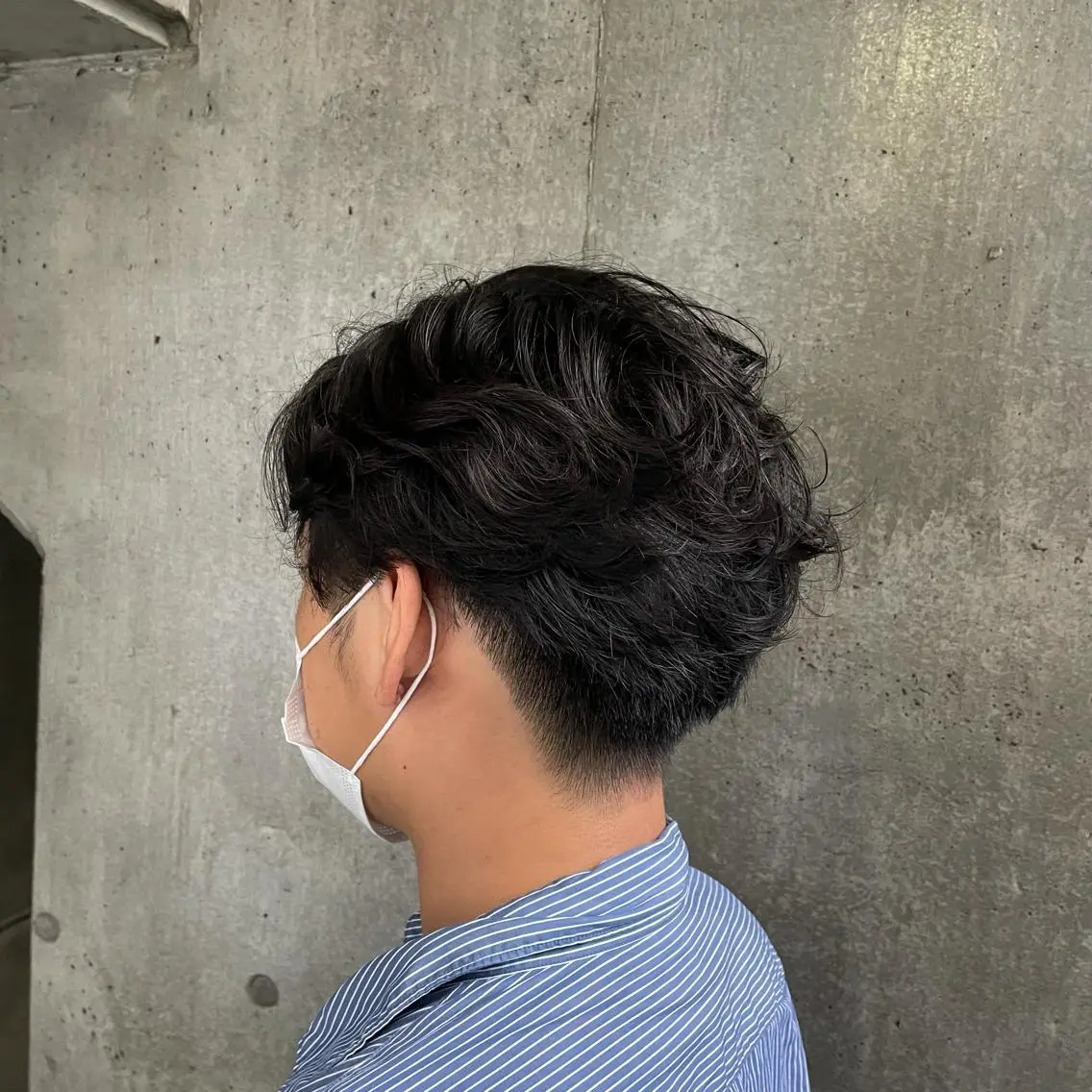 パーマ メンズ もりたみかこ 美容師お休み中のヘアスタイル