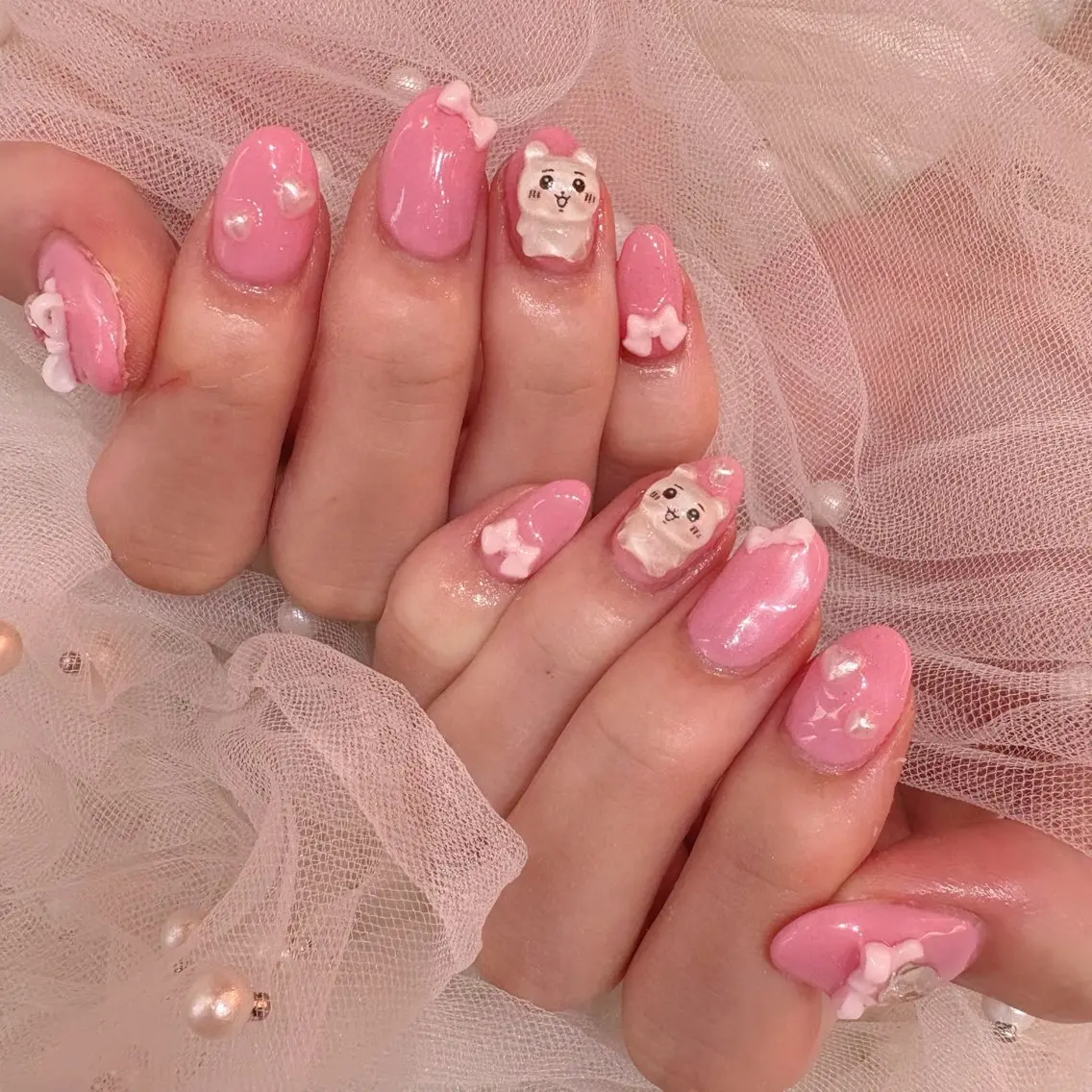 ネイル アートネイル ジェルネイル ストーンネイル ハンドネイル KIREIE Soraのネイルデザイン