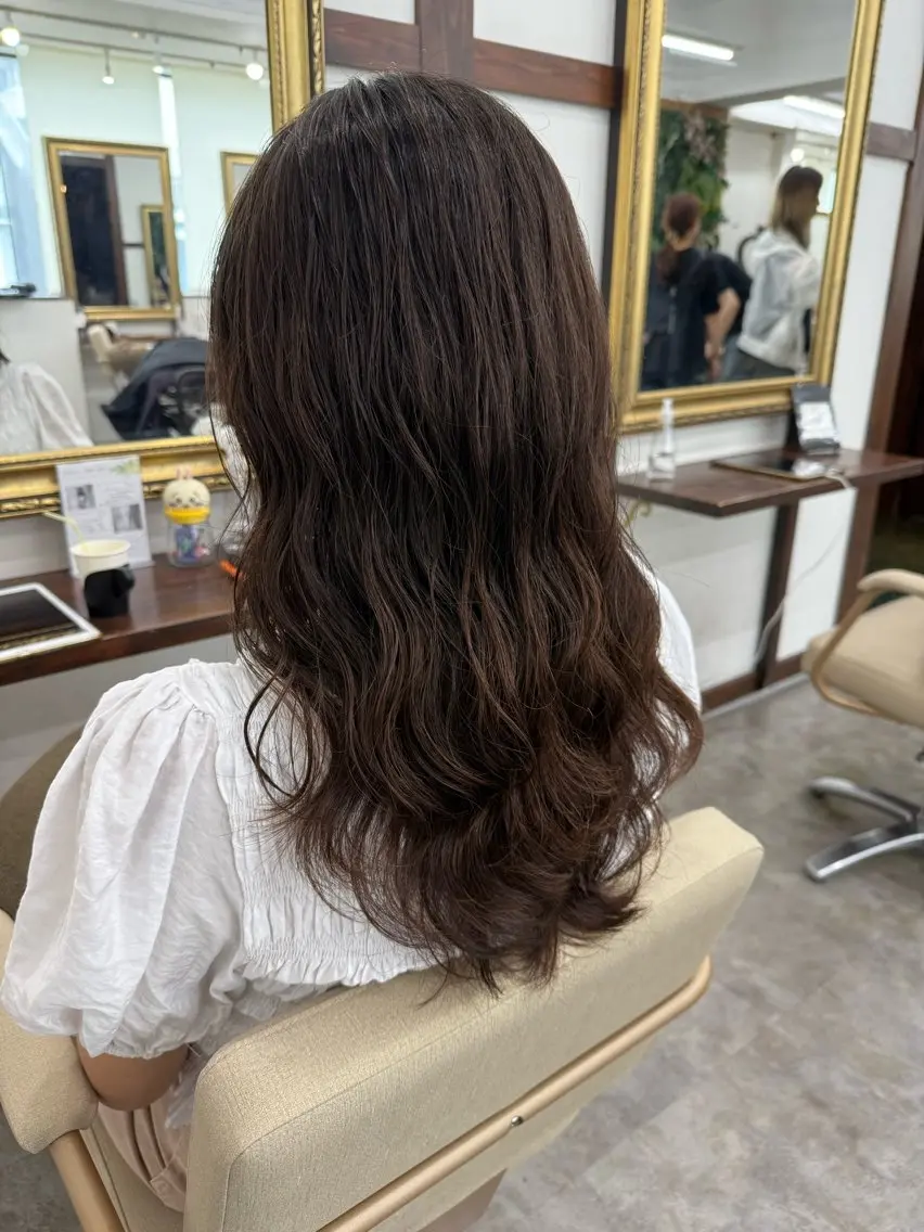 ロング パーマ カット パーマ 髪質改善/縮毛矯正 今井海斗のヘアスタイル