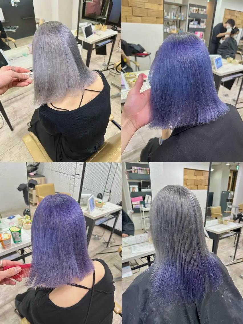 カラー カット ヘアカラー トリートメント 🦄ハイトーンカラー 🦄まるおしょうのヘアスタイル